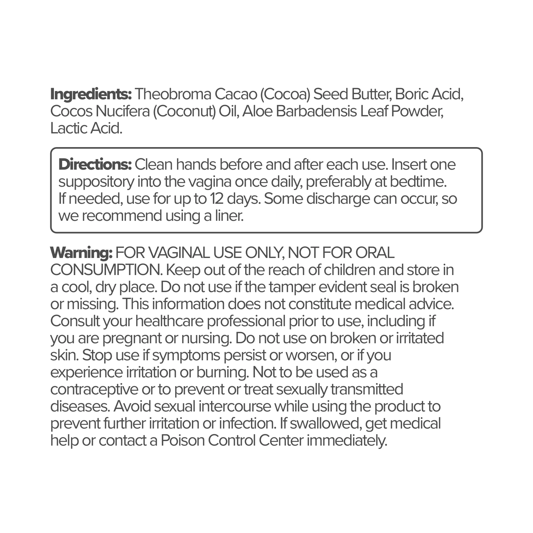 URO Boric Acid Vaginal Suppository - 3 Box Subscription - Image 3