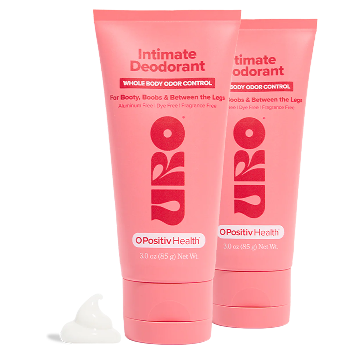 URO Intimate Deodorant - 2 Tubes