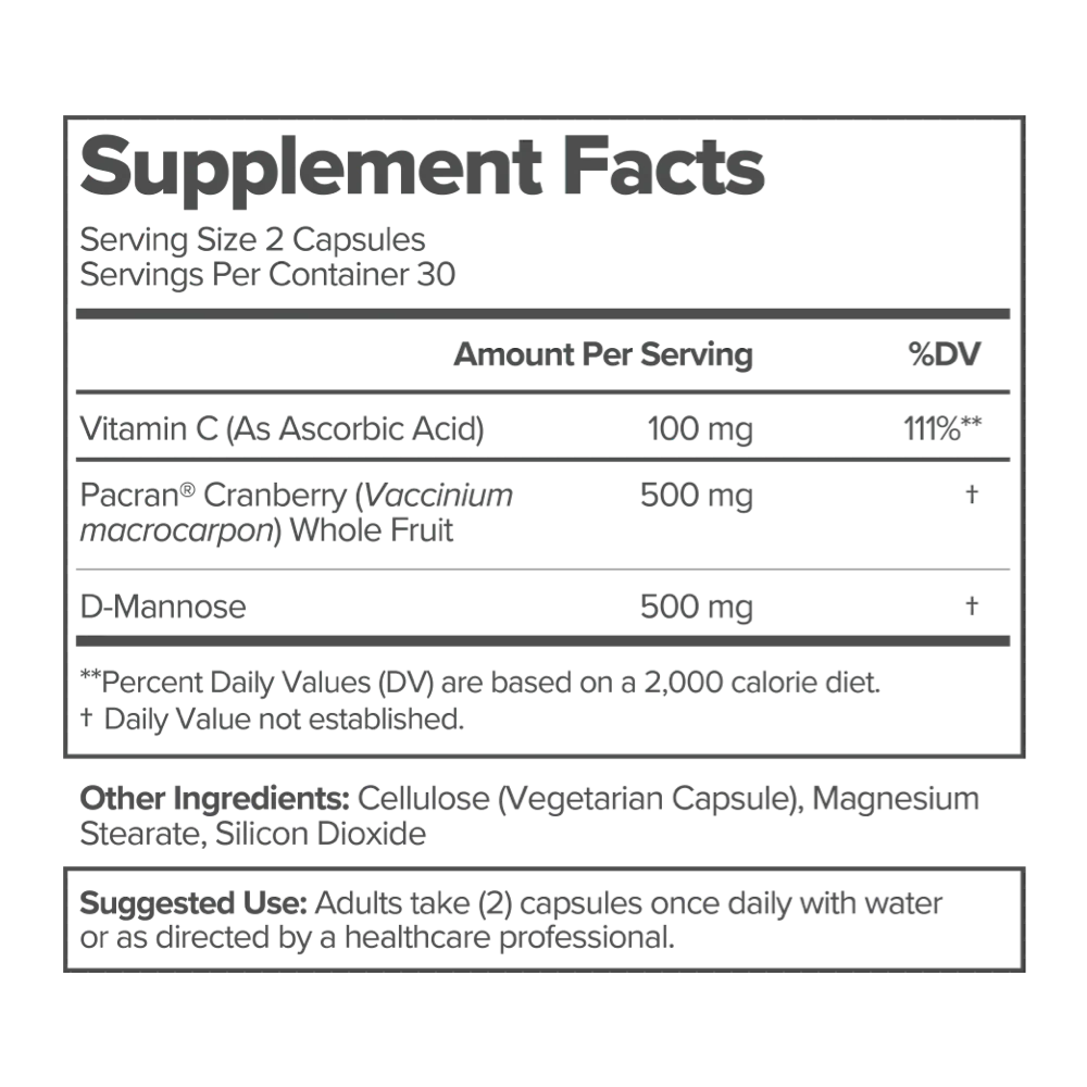 URO Urinary Health Capsules - 3 Bottle Subscription - Image 2