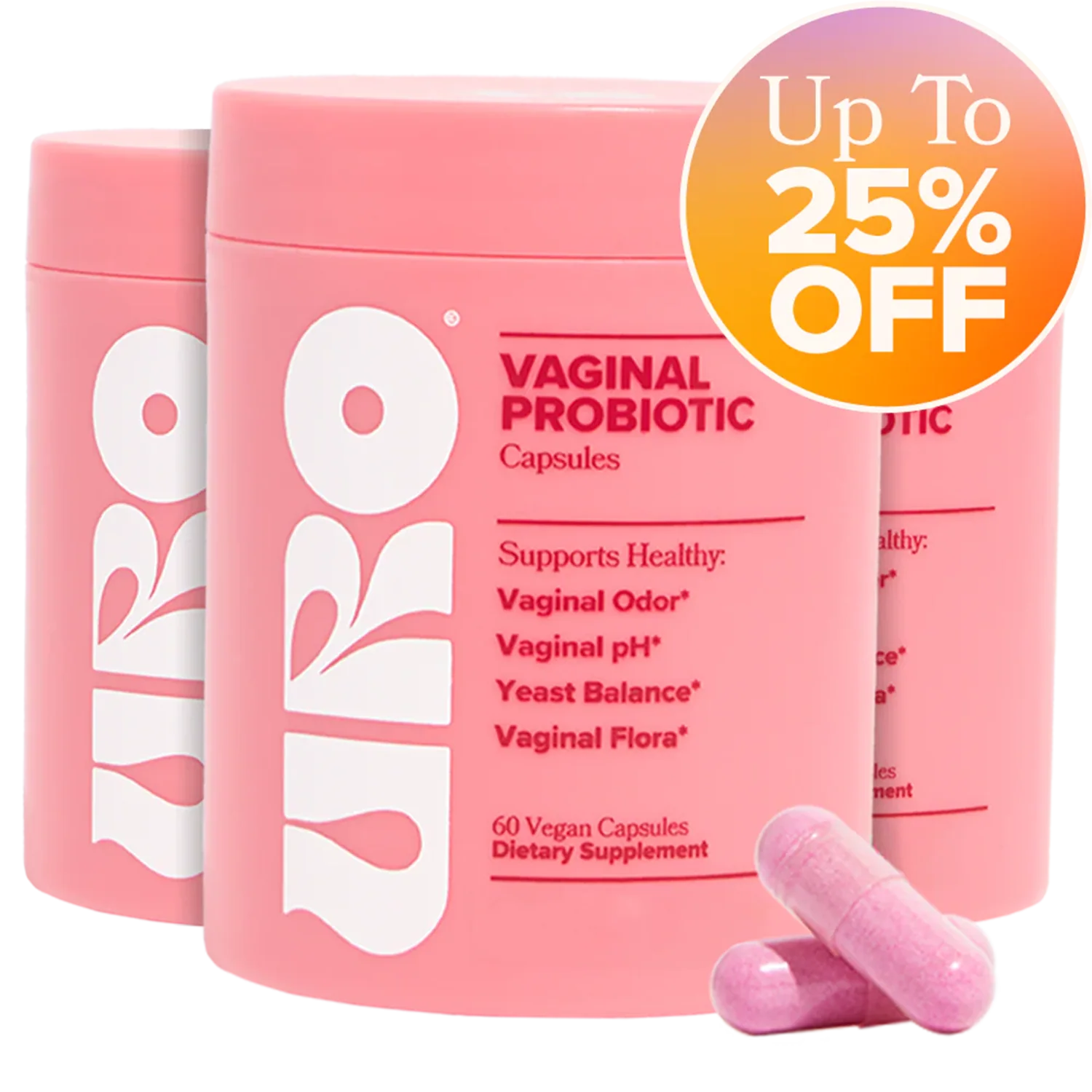 URO Vaginal Probiotic Capsule - Bundle - Image 2