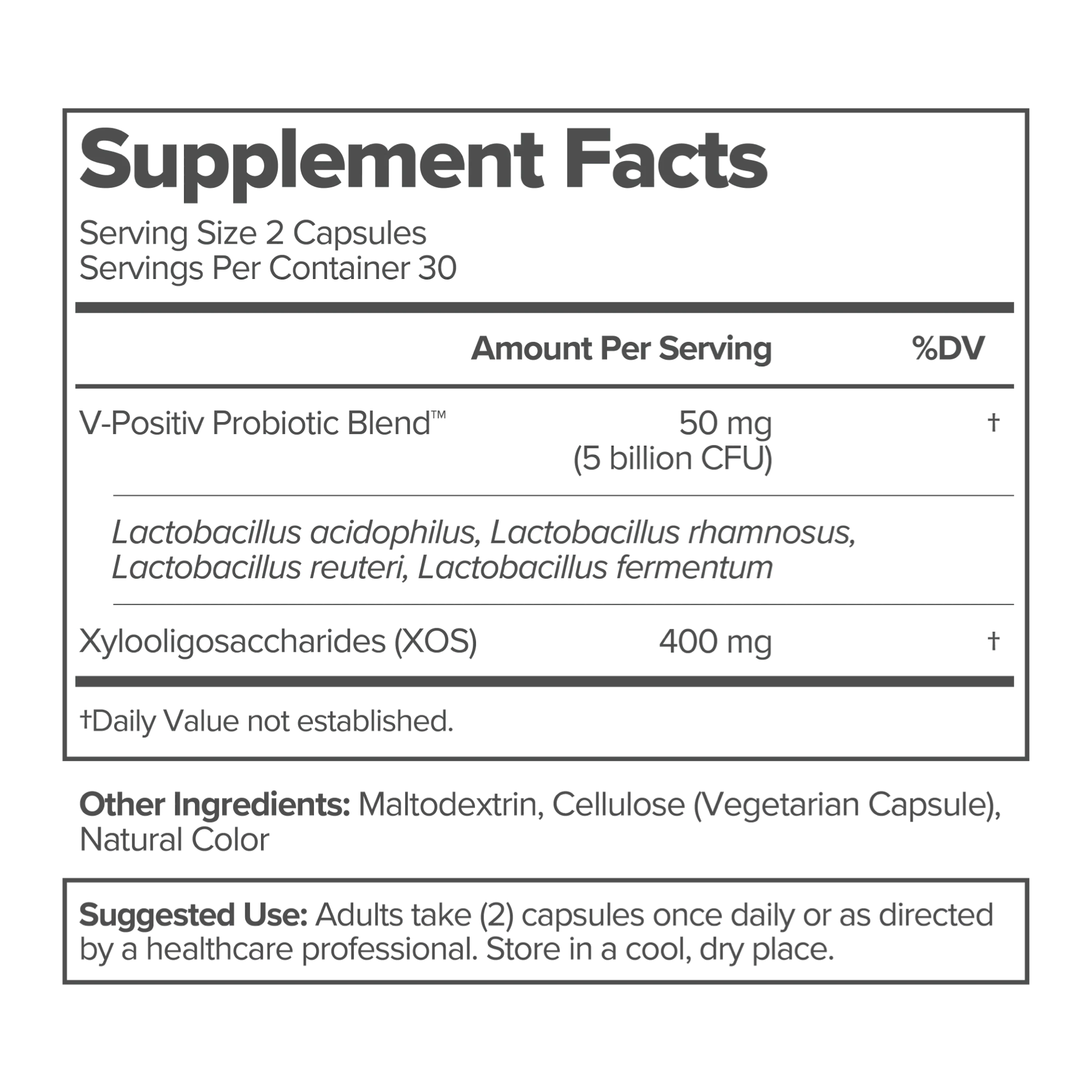 URO Vaginal Probiotic Capsules - 3 Bottle Subscription - Image 2