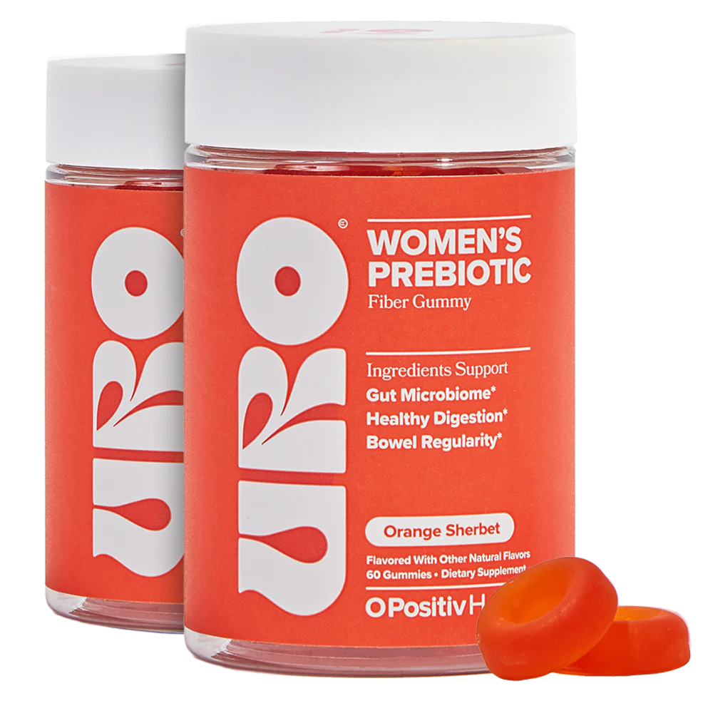 URO Women's Prebiotic Fiber Gummy - 2 Bottle Subscription